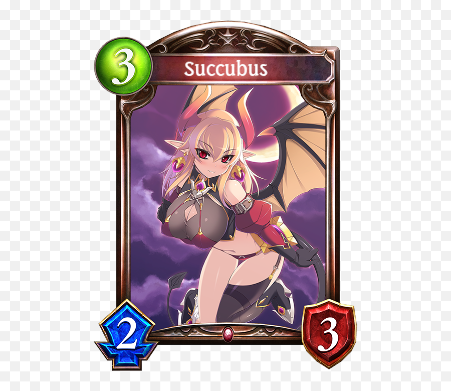 Card Succubus - Lilith Shadowverse Png,Succubus Png