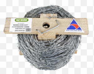 Nz Wire Barbed Std Iowa 150mm X 25mm 255m Farm Png