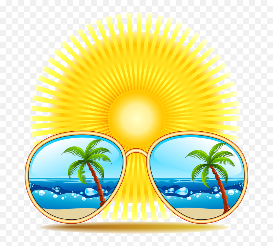 Download Summer Sun Free Transparent Image Hd Clipart Png - Vector Summer Shades Png,Summer Sun Png