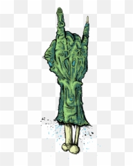 Download Hd Zombie Hand Png - Illustration,Zombie Hand Png
