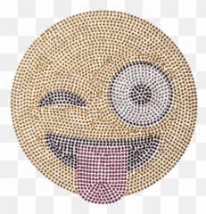 Wink Emoji - Small Dot png