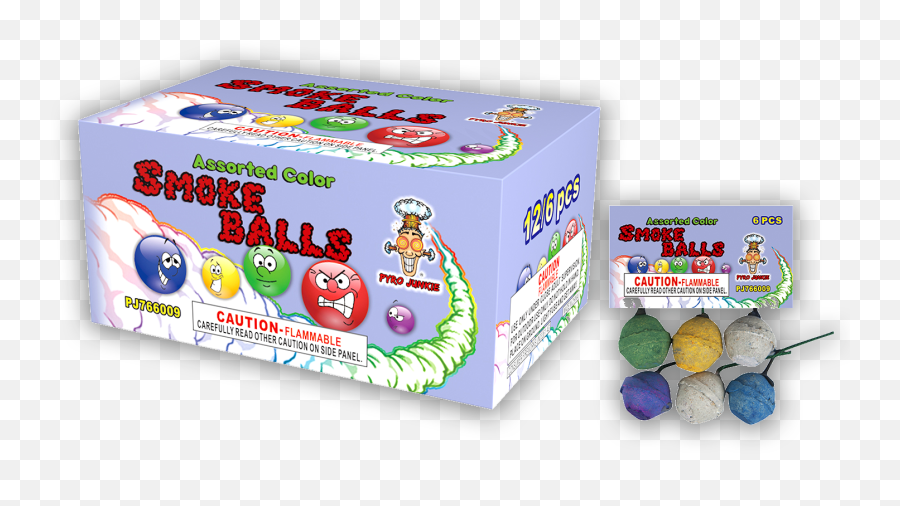 Download Hd Color Smoke - Tnt Smoke Balls Assorted Colors Smoke Bomb Png,Colorful Smoke Png