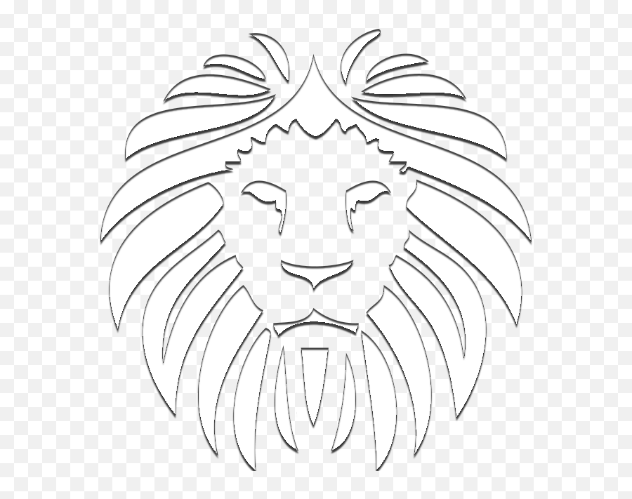 Lion - Whitenobackground Black Shadow Metal Cut Out Lion Png,Black Shadow Png