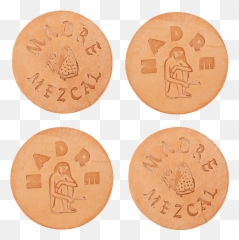 Madre Natural Leather Coasters U2013 Mezcal Official Store - Drink Coaster Png,Madre Png