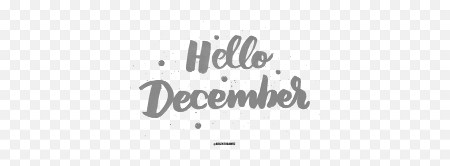 Download Free Image Hq Png - Hello December Text Png,December Png