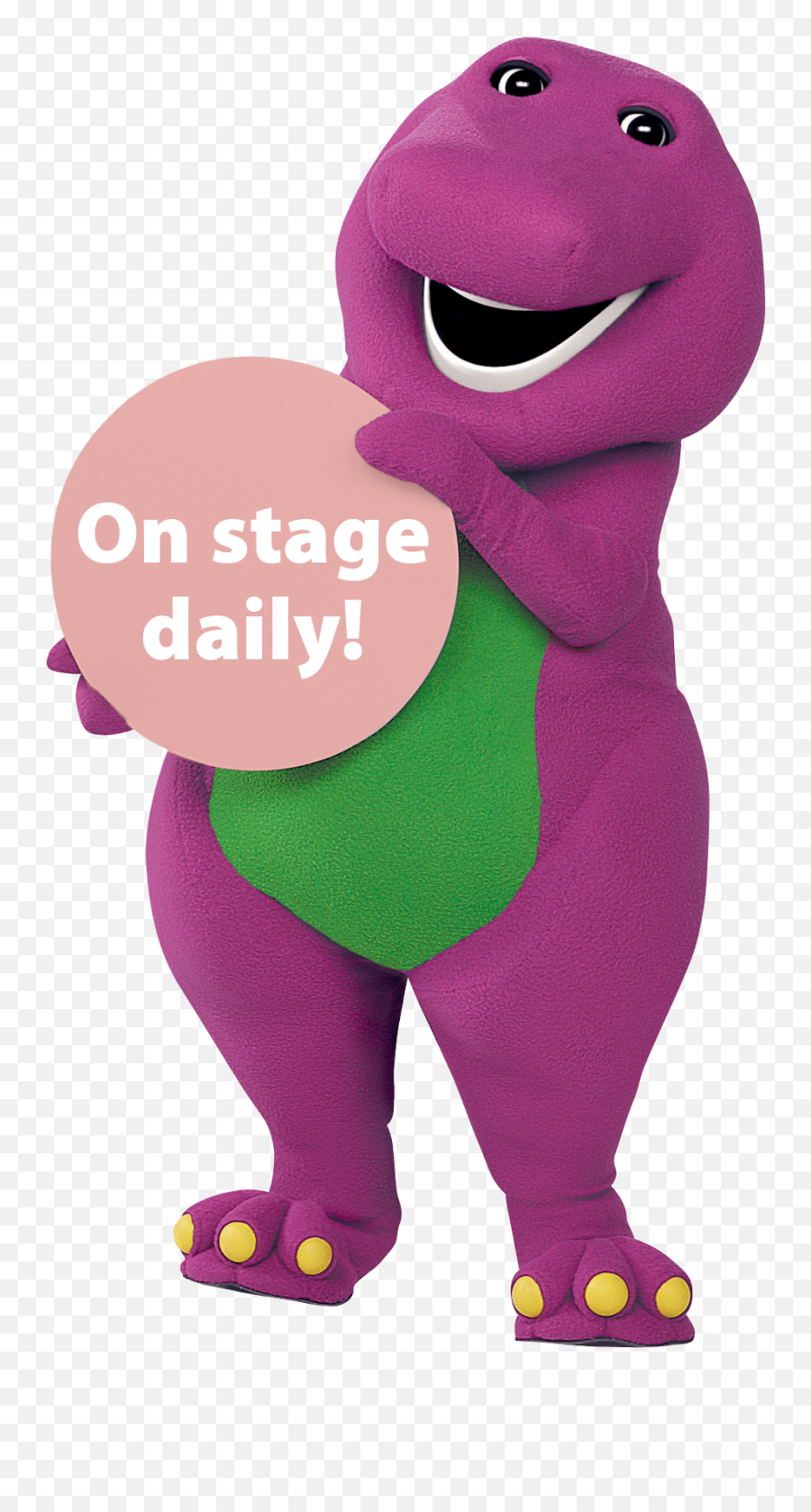 Barney Alone 2 - Barney And Friends Png,Barney Png