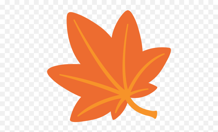 Maple Leaf Emoji - Emoji Leaf Png,Leaf Emoji Png