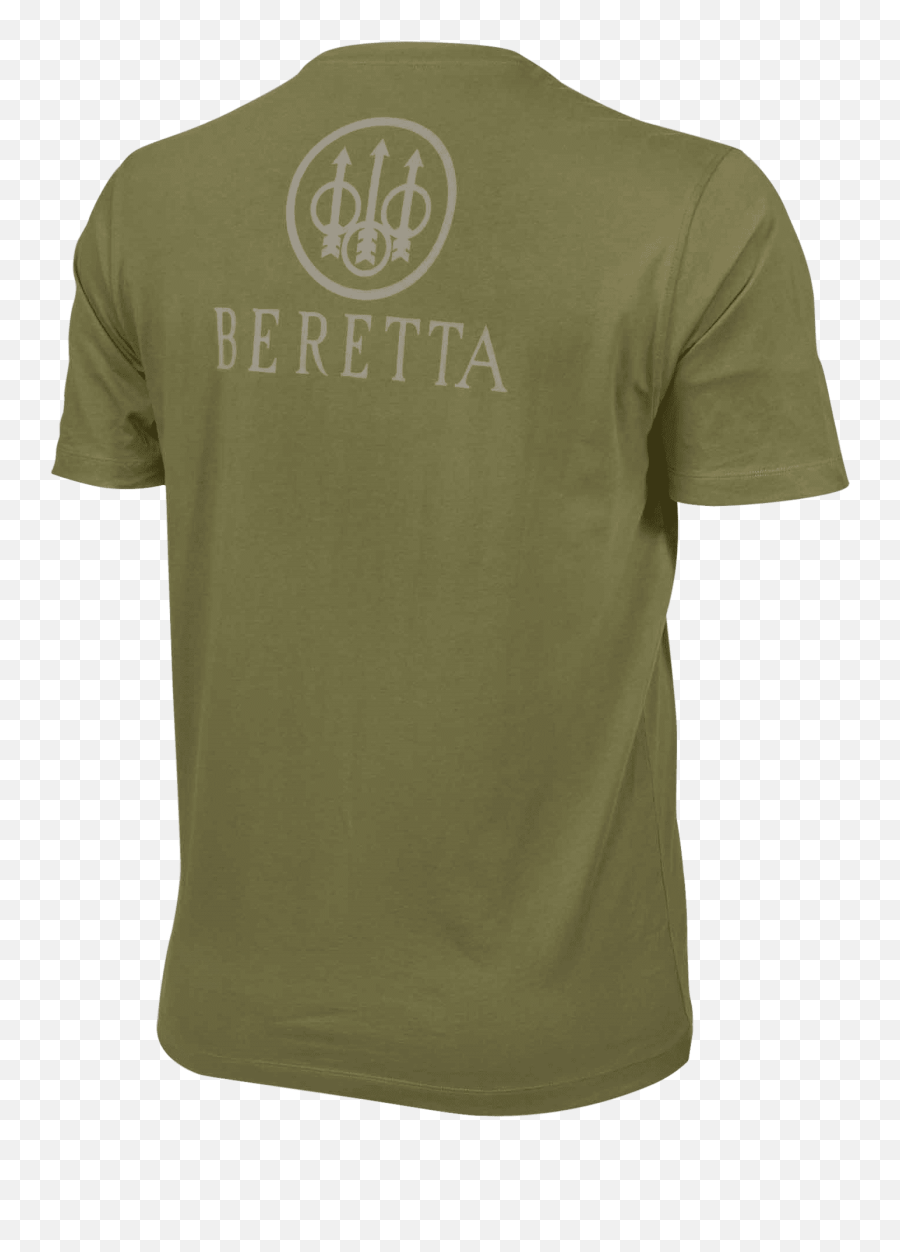 Beretta Usa Tx621t141607 Logo Short Sleeve T - Shirt Army Green Cotton Medium Short Sleeve Png,Armalite Logo
