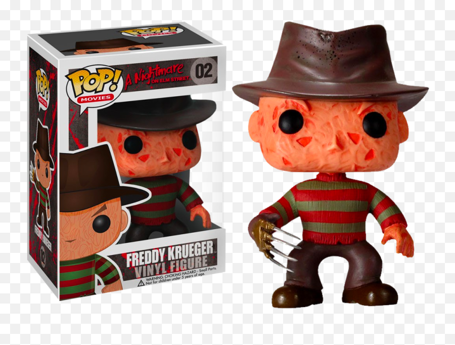 Funko Pop Nightmare - Freddy Krueger 02 Freddy Krueger Pop Figure Png,Nightmare On Elm Street Logo