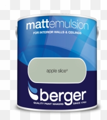 Berger - Apple Slice Matt 25l Cylinder Png,Apple Slice Png