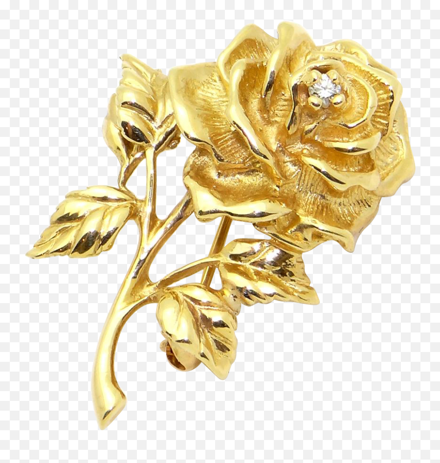 Gold Diamond Png Picture 570820 - Gold Brooch,Yellow Diamond Png