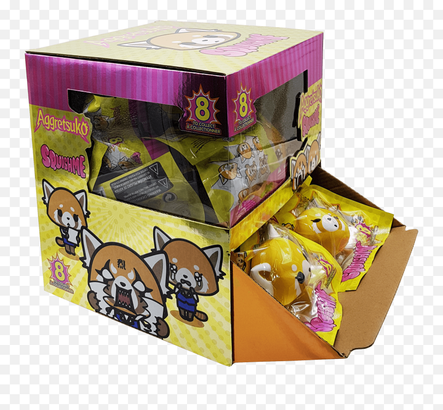 Aggretsuko Squishme - Cardboard Packaging Png,Aggretsuko Icon