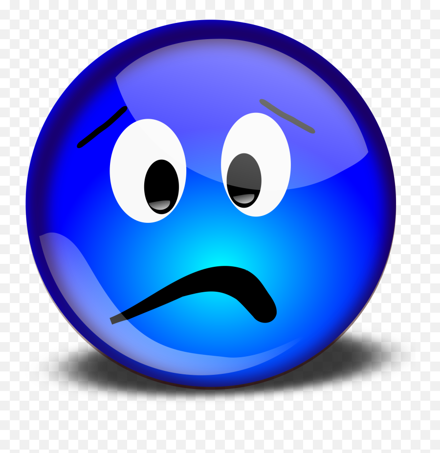 Top 10 Special Words Used By Women - Blue Sad Face Clipart Png,Frowning Happy Face Icon
