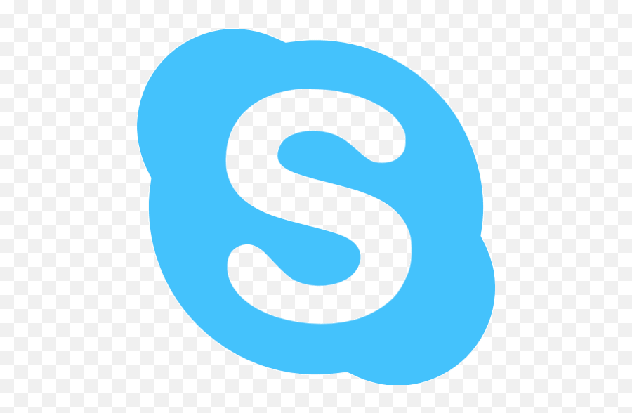 Caribbean Blue Skype Icon - Free Caribbean Blue Site Logo Icons Blue Skype Png,Website Logo Icon
