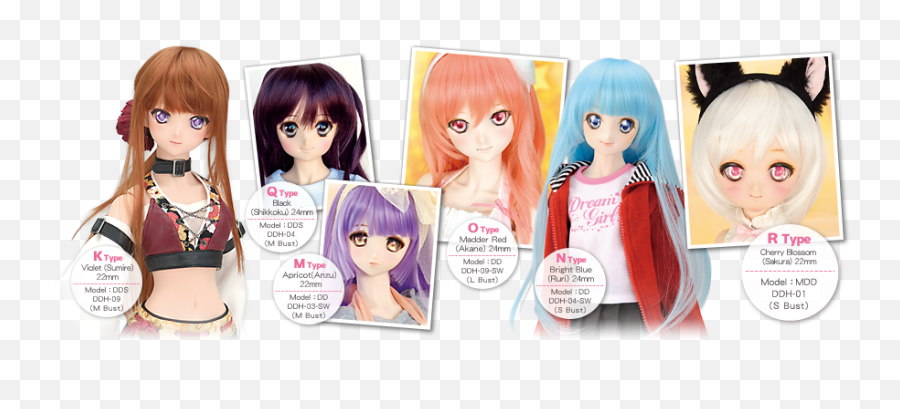 Eyes - Dollfie Dream Official Site Dollfie Dream Eye Size Png,Cartoon Eye Png