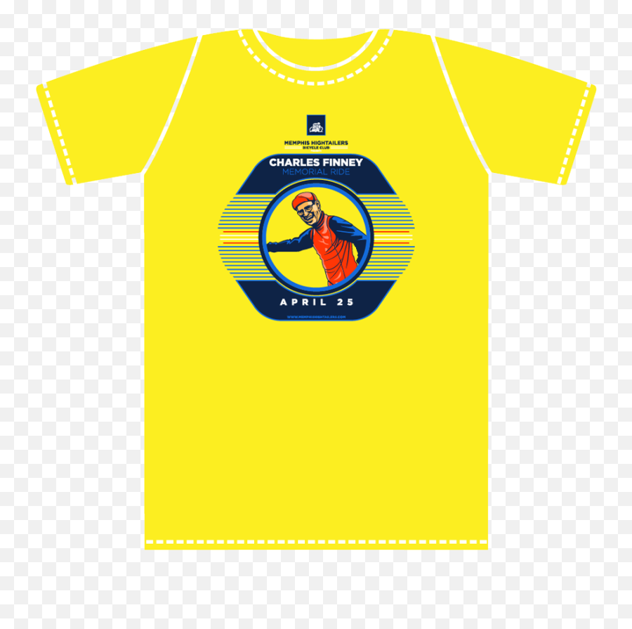 Charles Finney Memorial Ride 2020 - Events Memphis Short Sleeve Png,Ride Icon Logo