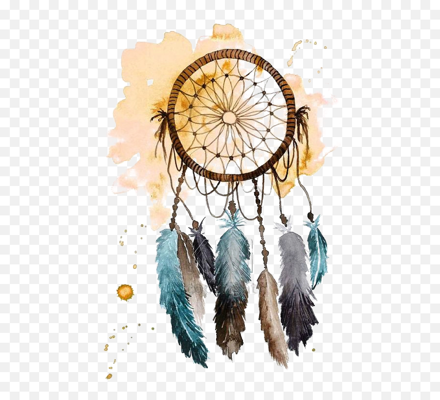 Png Watercolor Painting Drawing - Dream Catcher Png File,Dream Catcher Png
