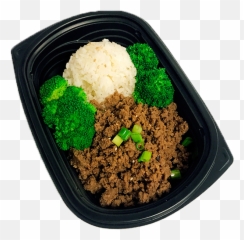 Download Korean Ground Beef Rice Bowl - And Transparent png