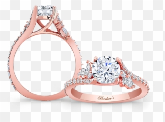 Rose Gold Engagement Rings Barkevu0027s - Rose Gold Engagement Rings Canada Png,Gold Ring Png