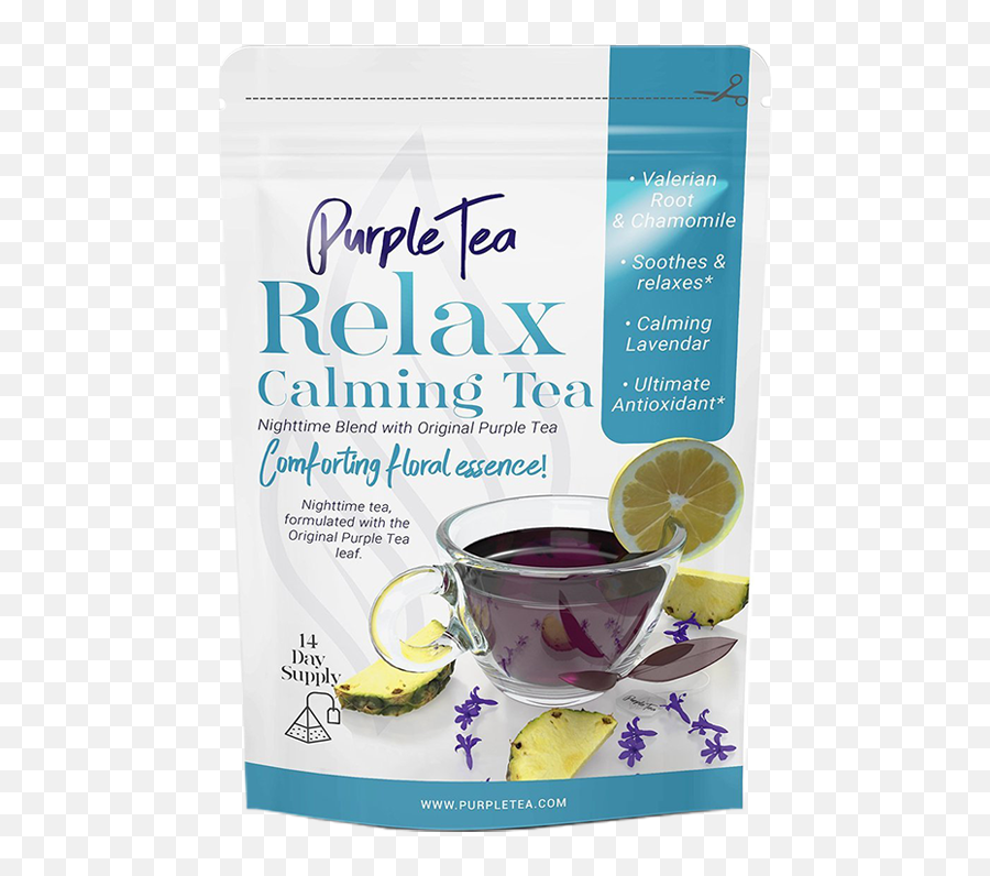 Relax Calming Tea U2013 Purple - Tea Bag Png,Lavendar Icon