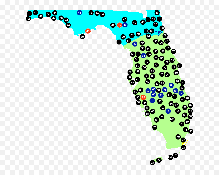 My Florida Farm Weather Map Farms - Clip Art Png,Florida Map Png