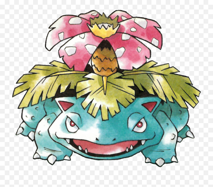 Discover - Pokemon Ken Sugimori Art Png,Venusaur Png