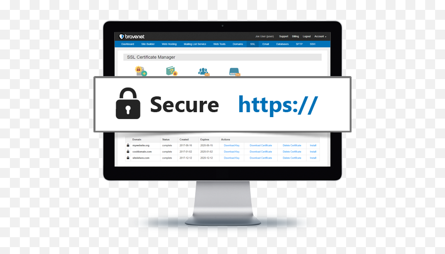 Bravenet Ssl Certificates - Encrypted Website Png,Ssl Certificate Icon