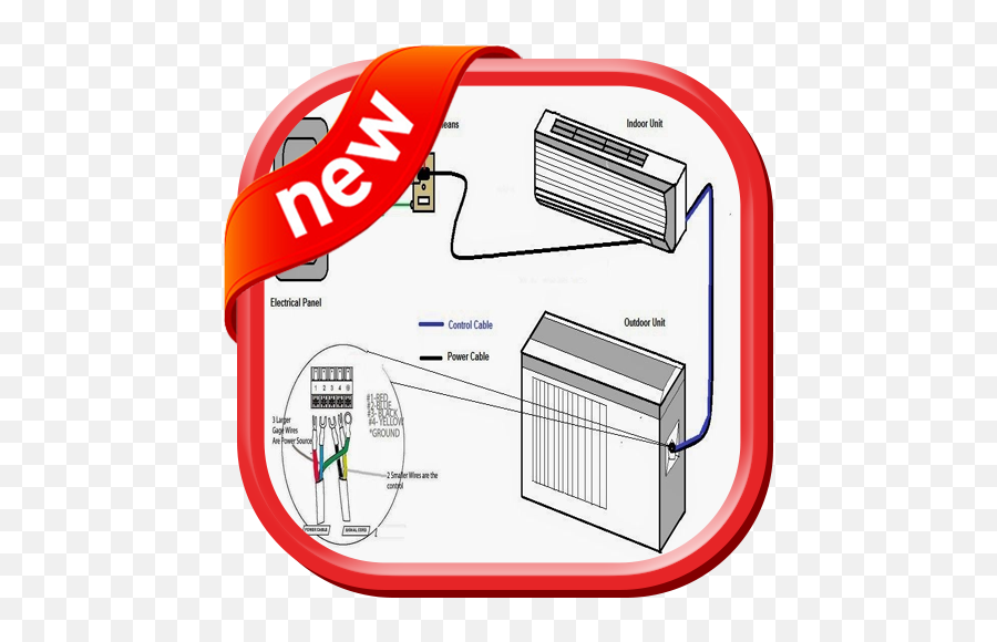 Ac Wiring Diagram Apk 10 - Download Apk Latest Version Cream Png,Wiring Icon