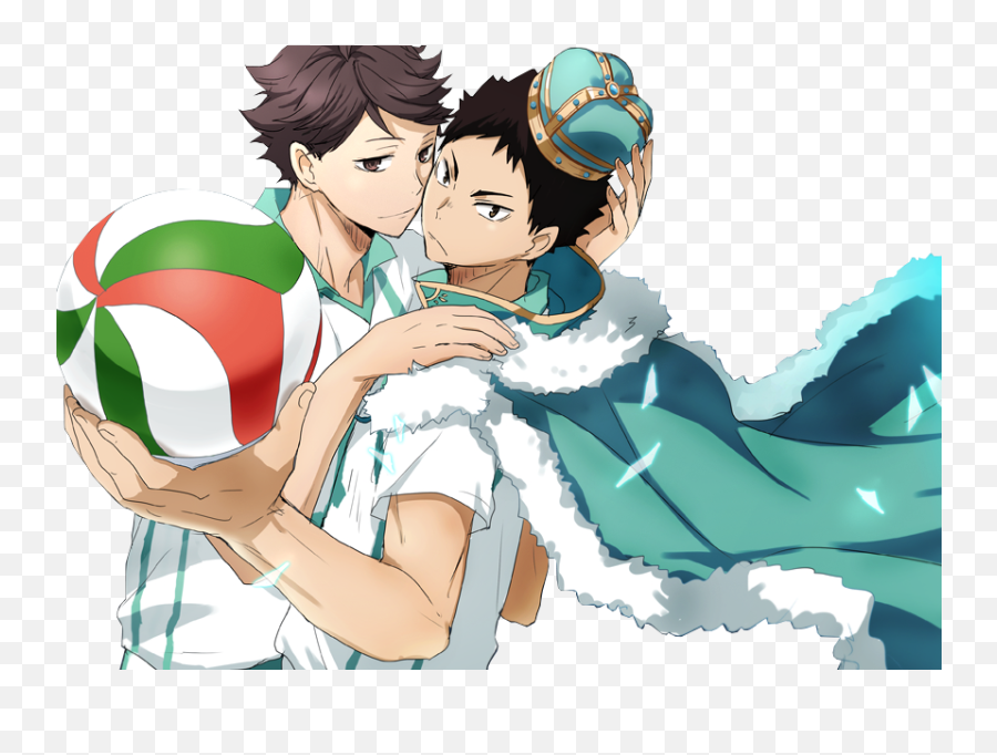 What Are Your Favorite Ships In Haikyuu - Haikyuu Is My Oikawa X Iwaizumi Render Png,Oikawa Icon