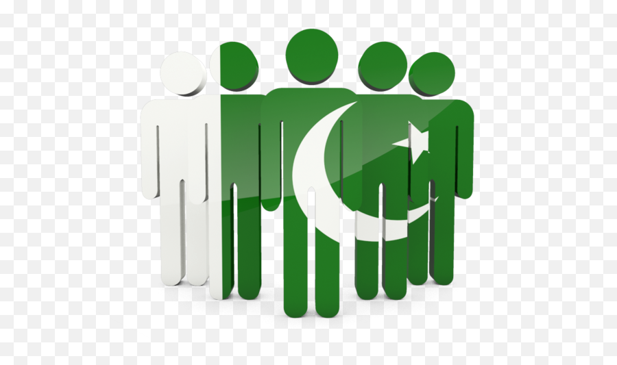 People Icon Illustration Of Flag Pakistan - China People Png,Green Person Icon