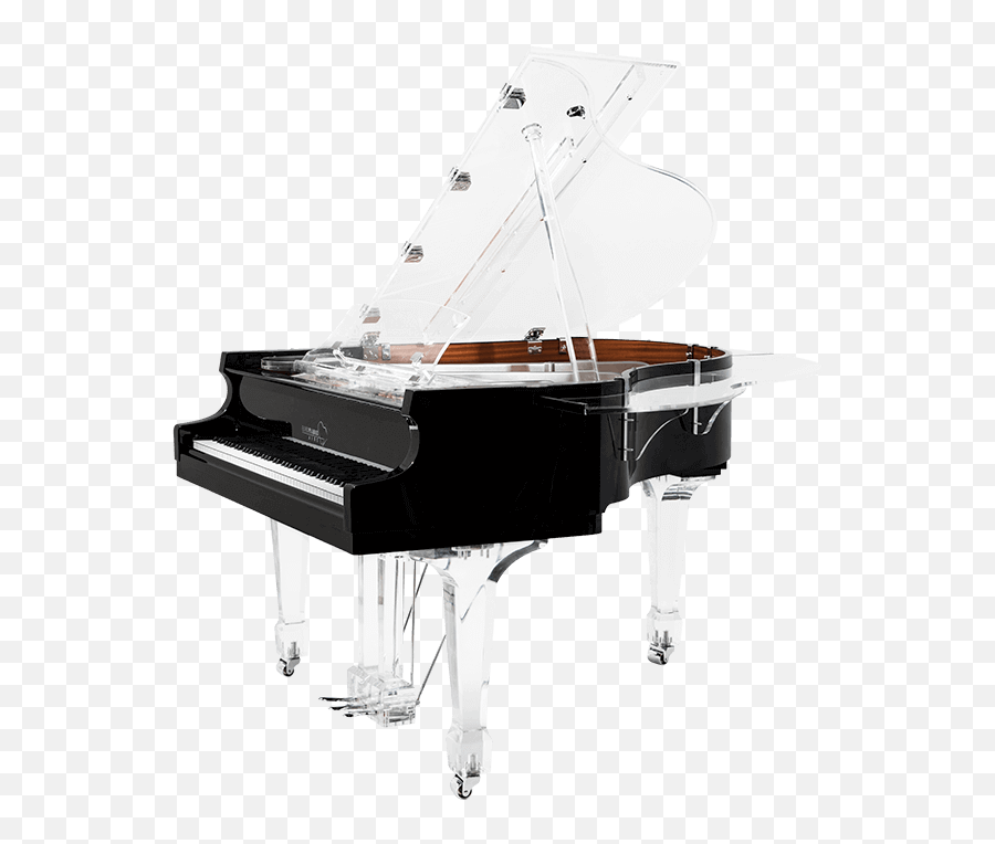 Aire Acrylic Clear Baby Grand Piano For - Silent Piano Png,Piano Transparent