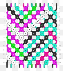 Diagonal Stripe Pattern Png - Friendship Bracelet Chevron