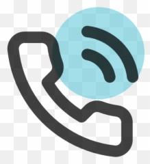 Rush Health Caremanagement - Icono De Telefono Color Naranja png
