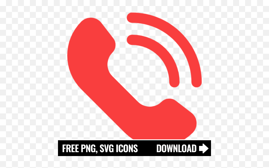 Free Red Phone Icon Symbol Png Svg Download - Charing Cross Tube Station,Phone Receiver Icon
