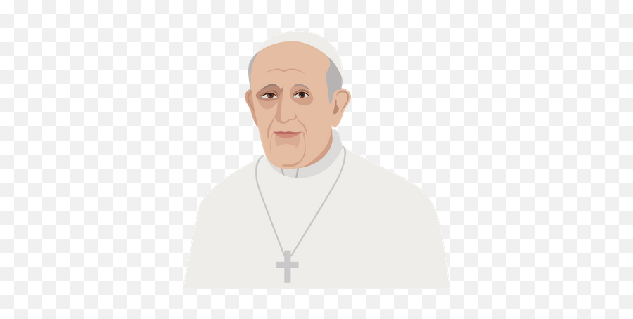 Best Premium Pope Francis Illustration Download In Png - Christian Cross,Pope Icon