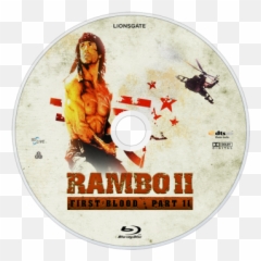 23 Rambo First Blood Part Ii Pictures - Image Abyss Blu Ray Label png