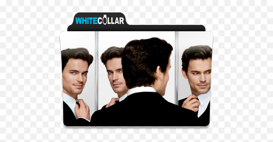 White Collar Folder Icon - Designbust White Collar Wallpaper Hd Png,Collar Icon