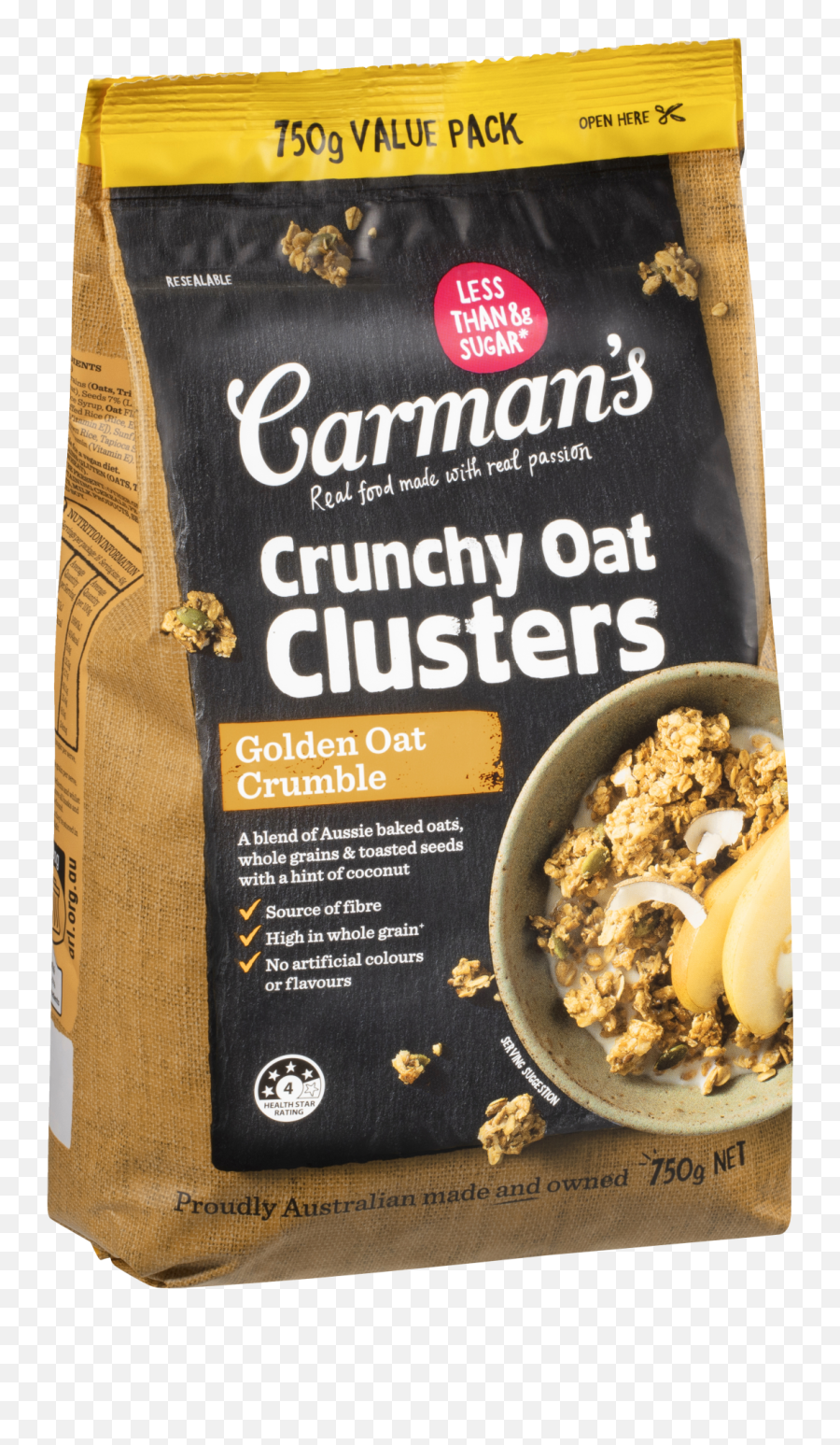 Golden Oat Crumble Crunchy Clusters Value Pack - Carmans Crunchy Oat Clusters Png,Crumbled Icon Pack