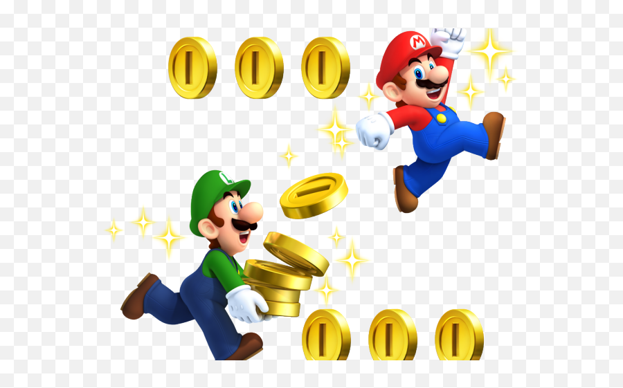 Clipart Of The Day - Mario And Luigi Coins Png,Mario Coins Png