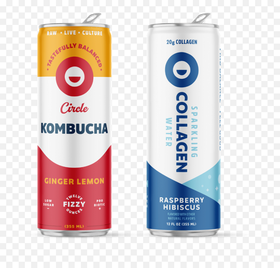 Circle Beverage - Kombucha And Sparkling Collagen Water Png,Kombucha Icon