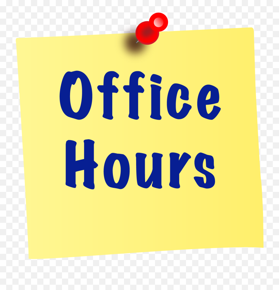 Sticky - Noteofficehours U2013 Isaac Sprague Elementary School Office Hours Png,Sticky Note Transparent