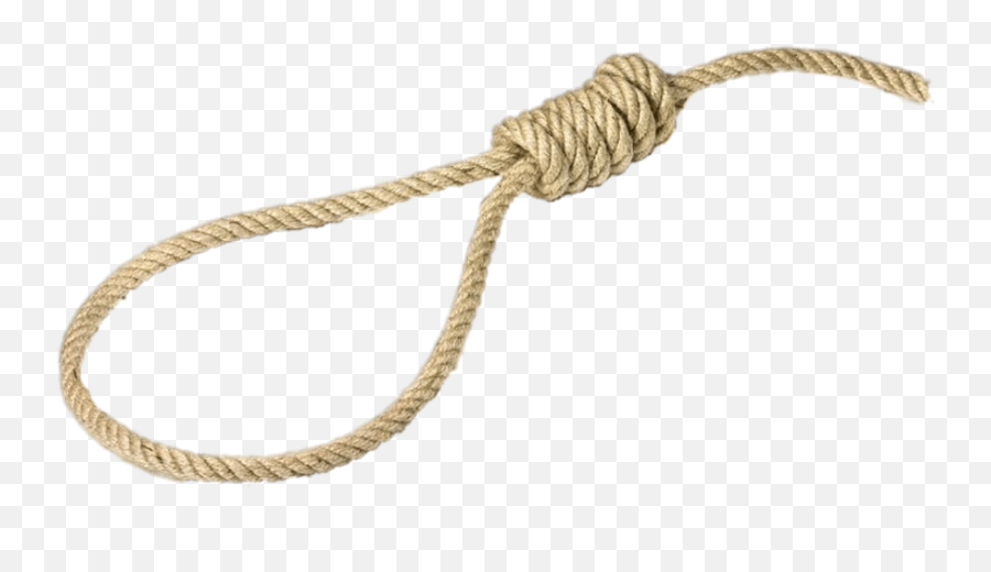 Noose Lying Flat Transparent Png - Rope Hang Neck Png,Noose Transparent Background