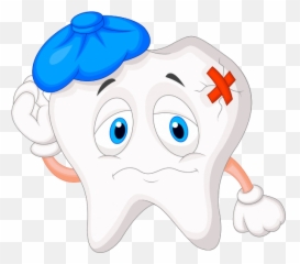Funny Cartoon Teeth Clip Art Images Are - Sick Tooth png
