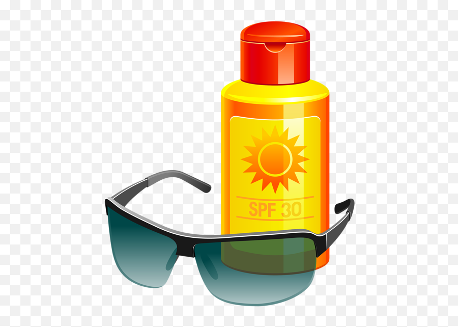 Library Of Sun Tan Lotion Clip Free Download Png Files - Sun Screen Clip Ar...