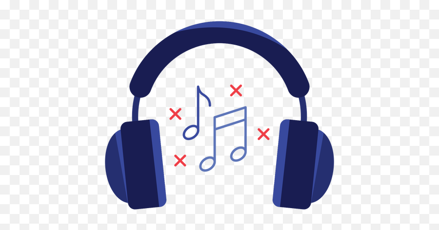 Music Notes Headphones Icon - Transparent Png U0026 Svg Vector File Headphones Music Icon Png,Musical Notes Png