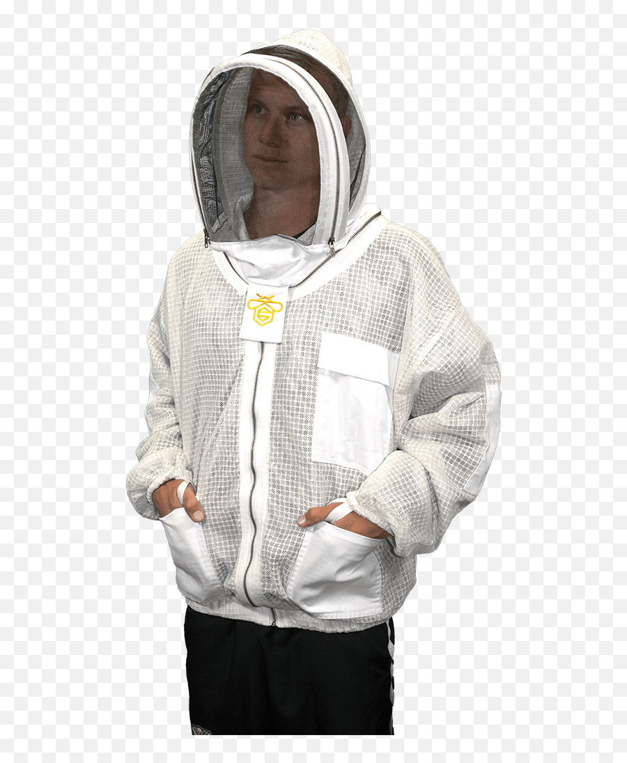 Vented Guardian Bee Apparel Jacket With Pro Fit Access Veil - Hoodie Png,Veil Png