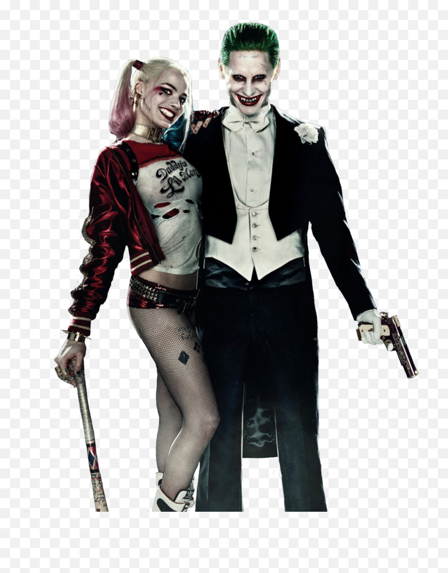Harley Quinn Ans Joker Png Image For - Joker Und Harley Quinn Suicide Squad,Joker Smile Png