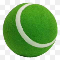Funtastic Fetcher Ball - Green Transparent Tennis png