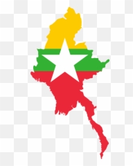 Country Flags Png - Myanmar Transparent