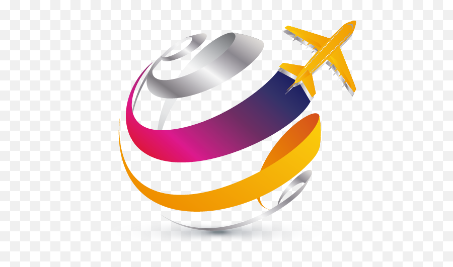 Free Travel Logo Generator - Online Plane Flying Logo Flying Flight Logo Png,Airplane Transparent Background